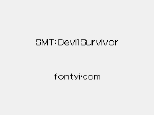 SMT: Devil Survivor
