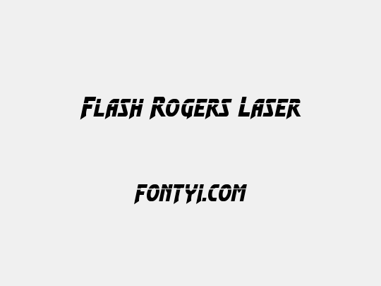 Flash Rogers Laser