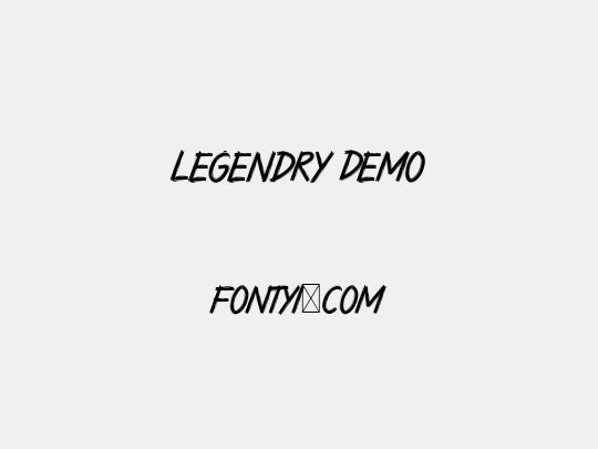 Legendry Demo