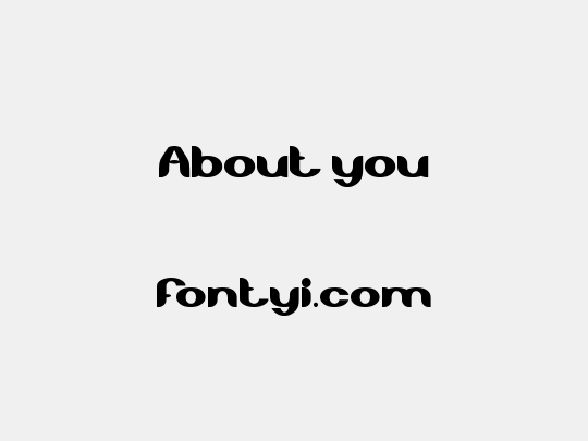 About you