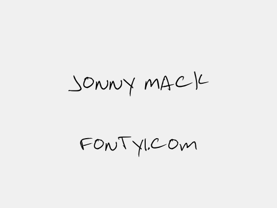 Jonny Mack