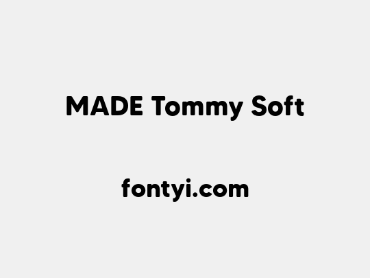 MADE Tommy Soft