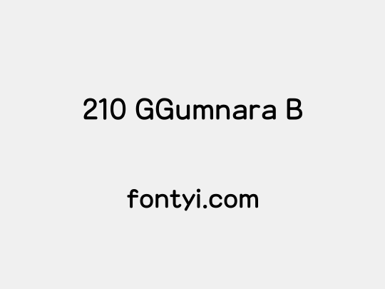 210 GGumnara B