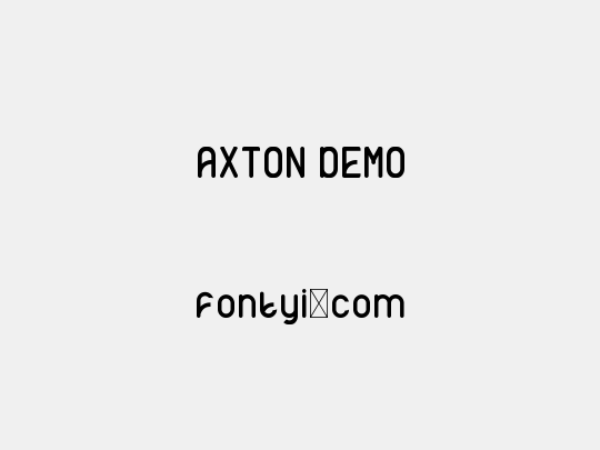 AXTON DEMO