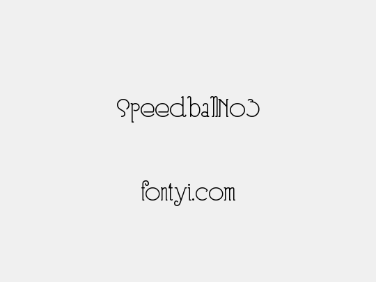 SpeedballNo3