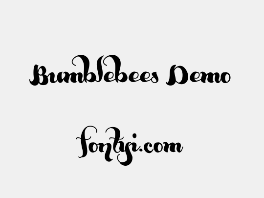 Bumblebees Demo