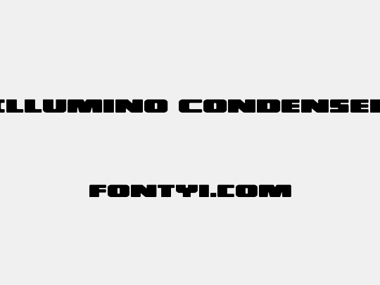Illumino Condensed