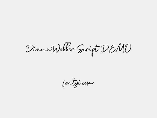 DianaWebber Script DEMO