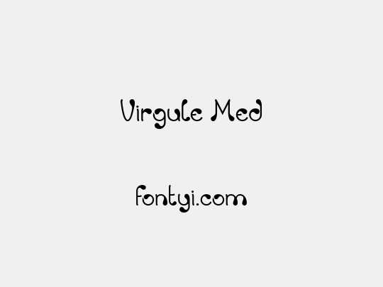 Virgule Med