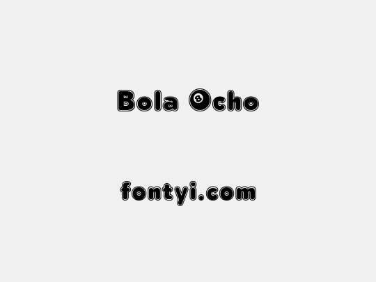 Bola Ocho