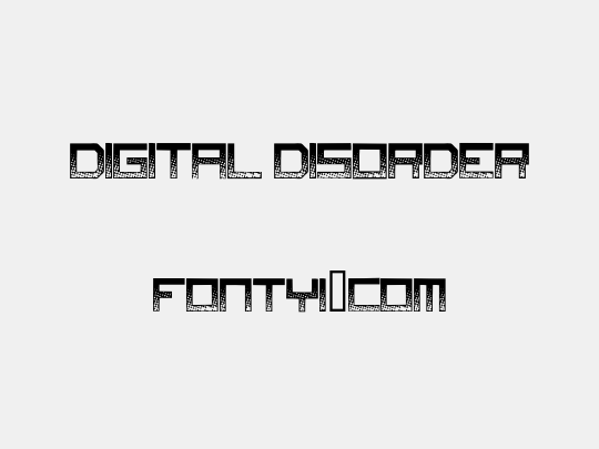 Digital Disorder