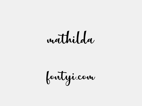 mathilda