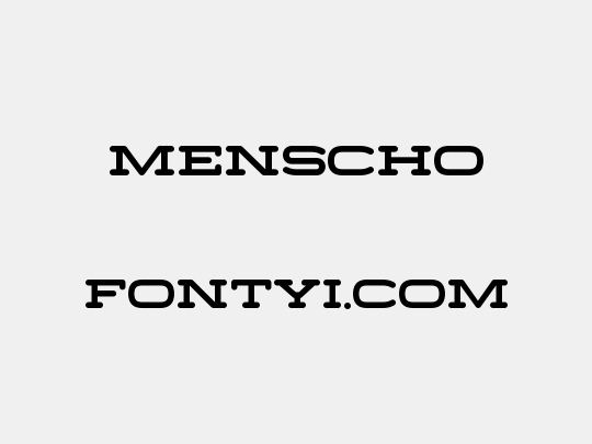 Menscho