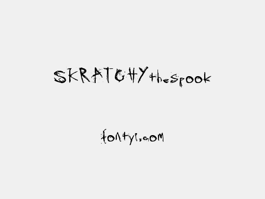 SKRATCHYthespook