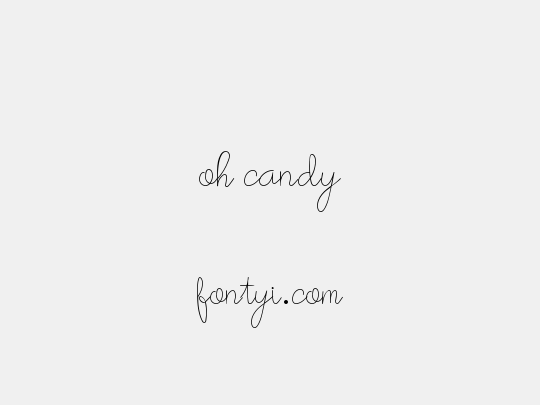 oh candy