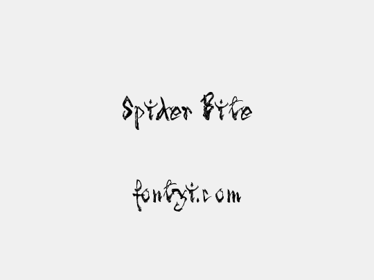 Spider Bite