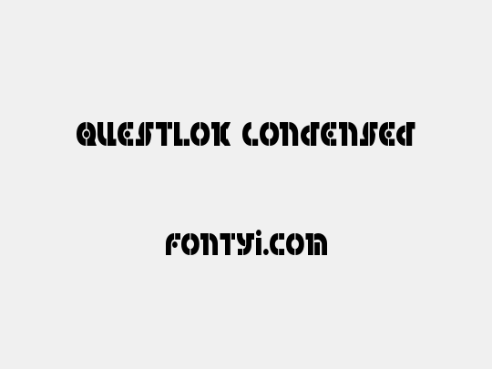 Questlok Condensed