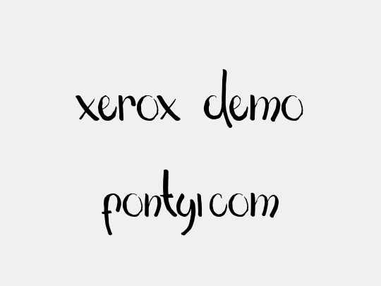 xerox demo