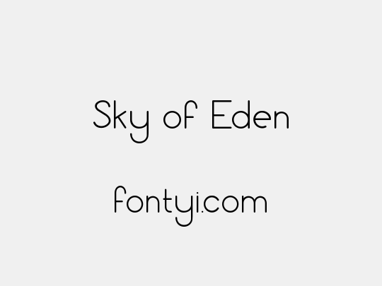 Sky of Eden