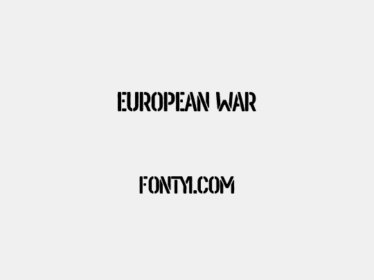 European War