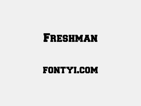Freshman