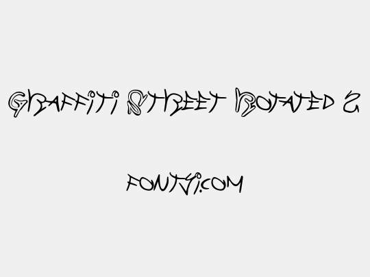 Graffiti Street Rotated 2