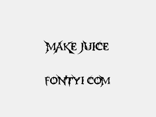 Make Juice