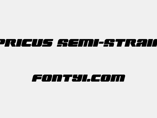 Capricus Semi-Straight