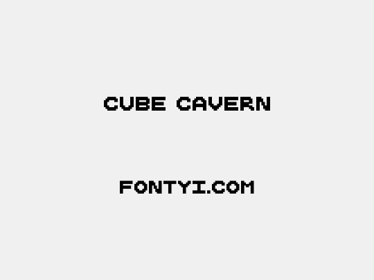 Cube Cavern