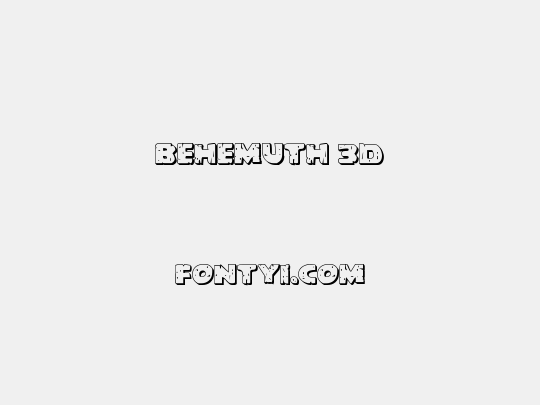 Behemuth 3D