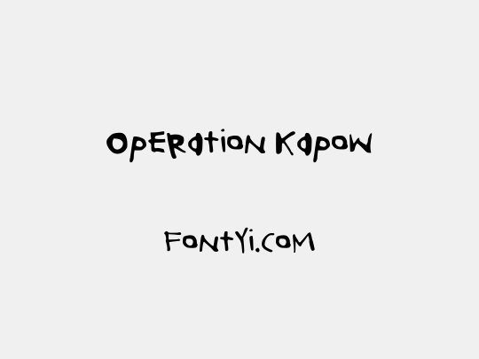 Operation Kapow