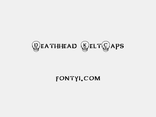 Deathhead KeltCaps