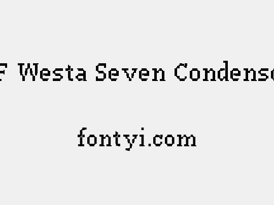 PF Westa Seven Condensed