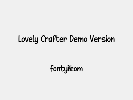 Lovely Crafter Demo Version