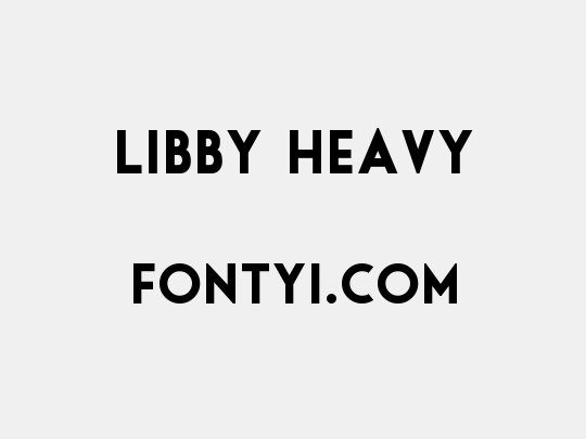 Libby Heavy