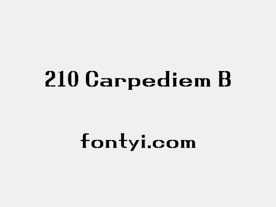 210 Carpediem B