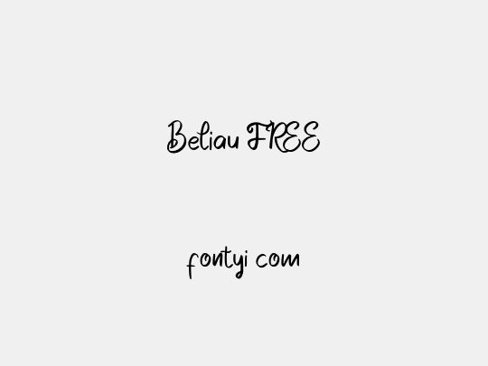 Beliau FREE