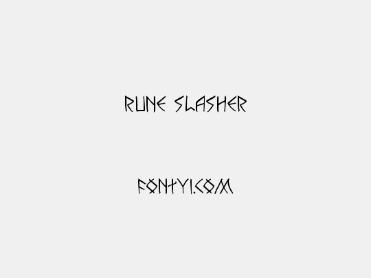 Rune Slasher