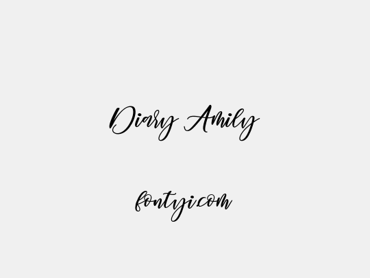 Diary Amily