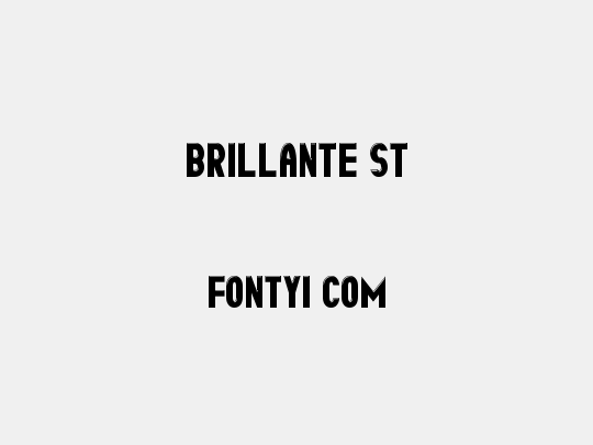 Brillante St