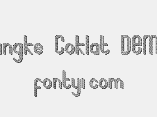 Bingke Coklat DEMO