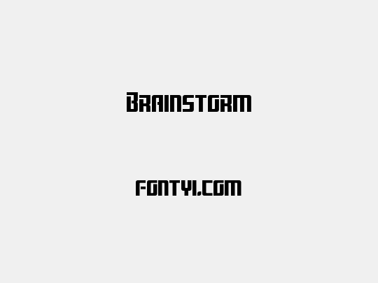 Brainstorm