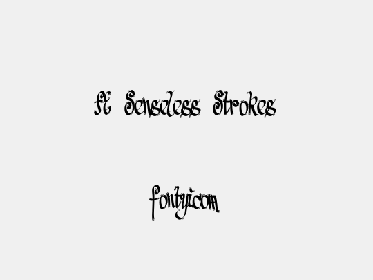 FE Senseless Strokes
