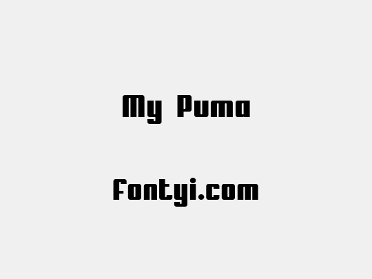My Puma