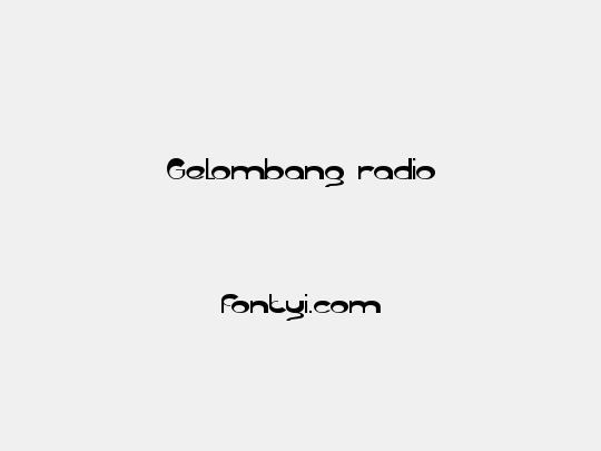 Gelombang radio