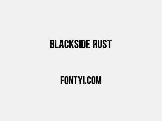 Blackside Rust