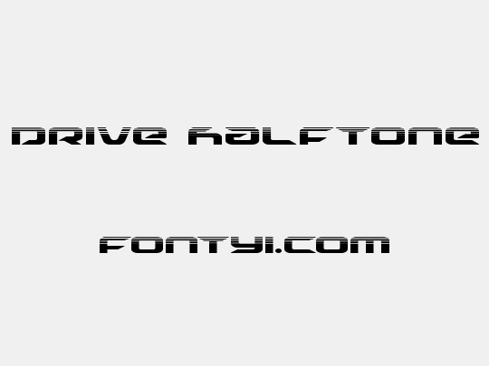 Drive Halftone