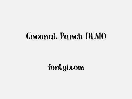 Coconut Punch DEMO