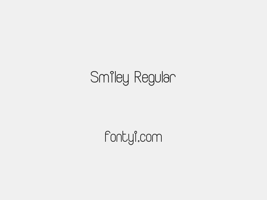 Smiley Regular