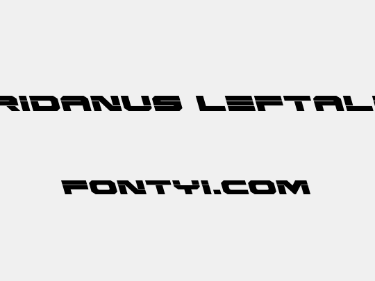 Eridanus Leftalic